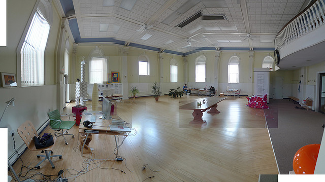 open office floor plan